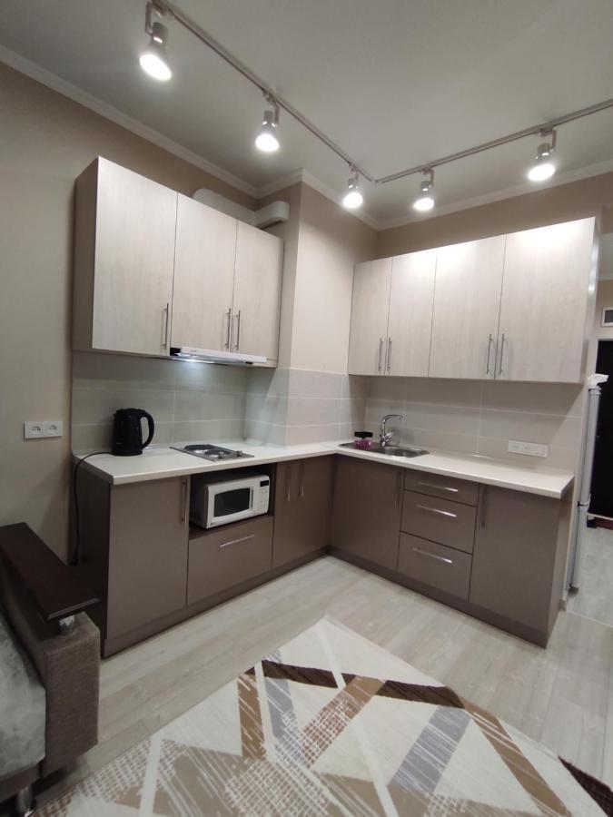 Apartamento Уютная Квартира-Студия Жк Lotus Terrace Almatý Exterior foto